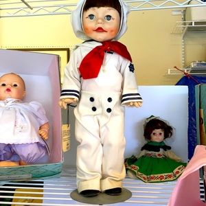 Anchors away. Effanbee doll. Faith Wick originals.